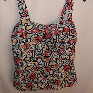 CAbi Swirl Tank Top EUC in Women’s